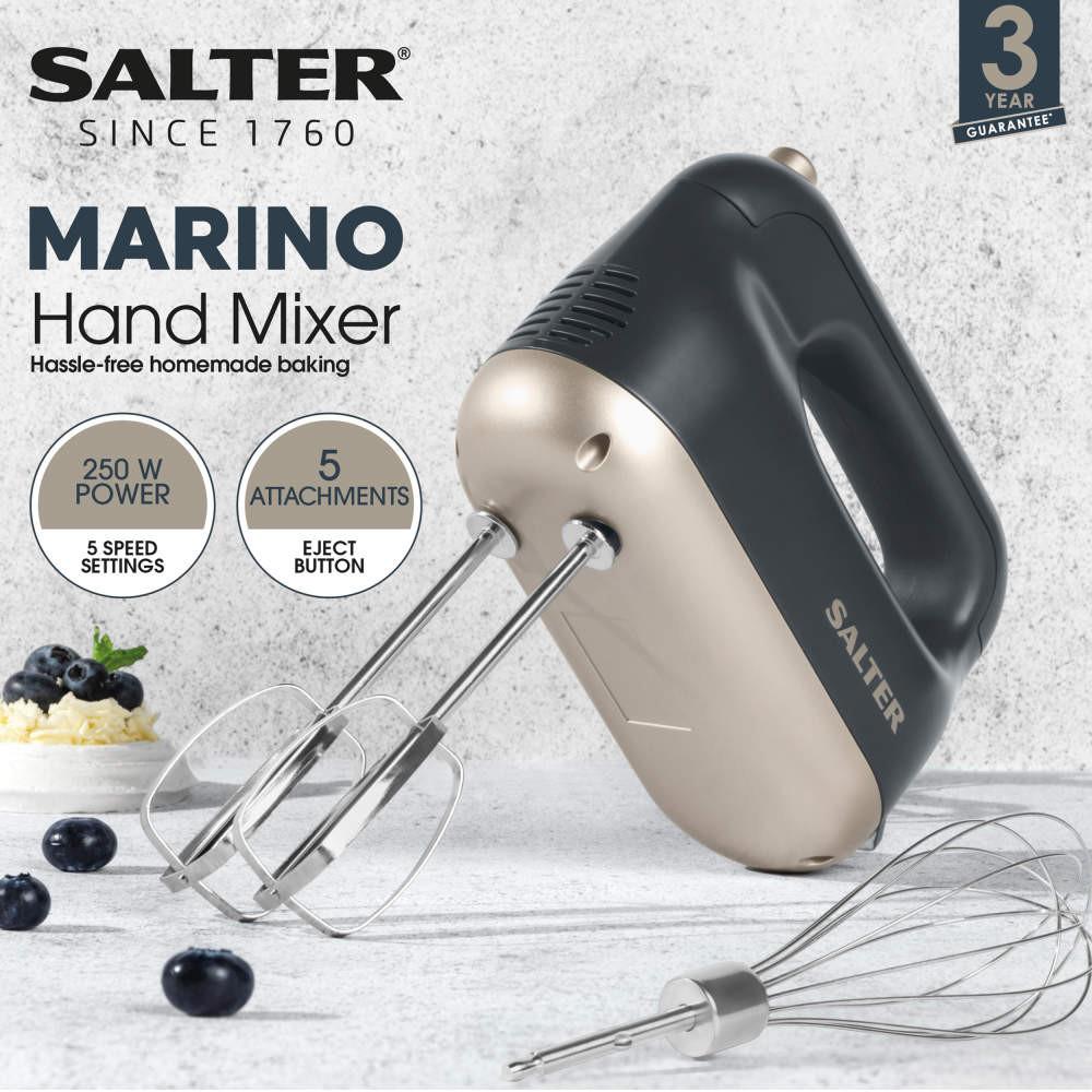 Salter Marino Hand Mixer Immersion Blender & Kitchen Scale Set