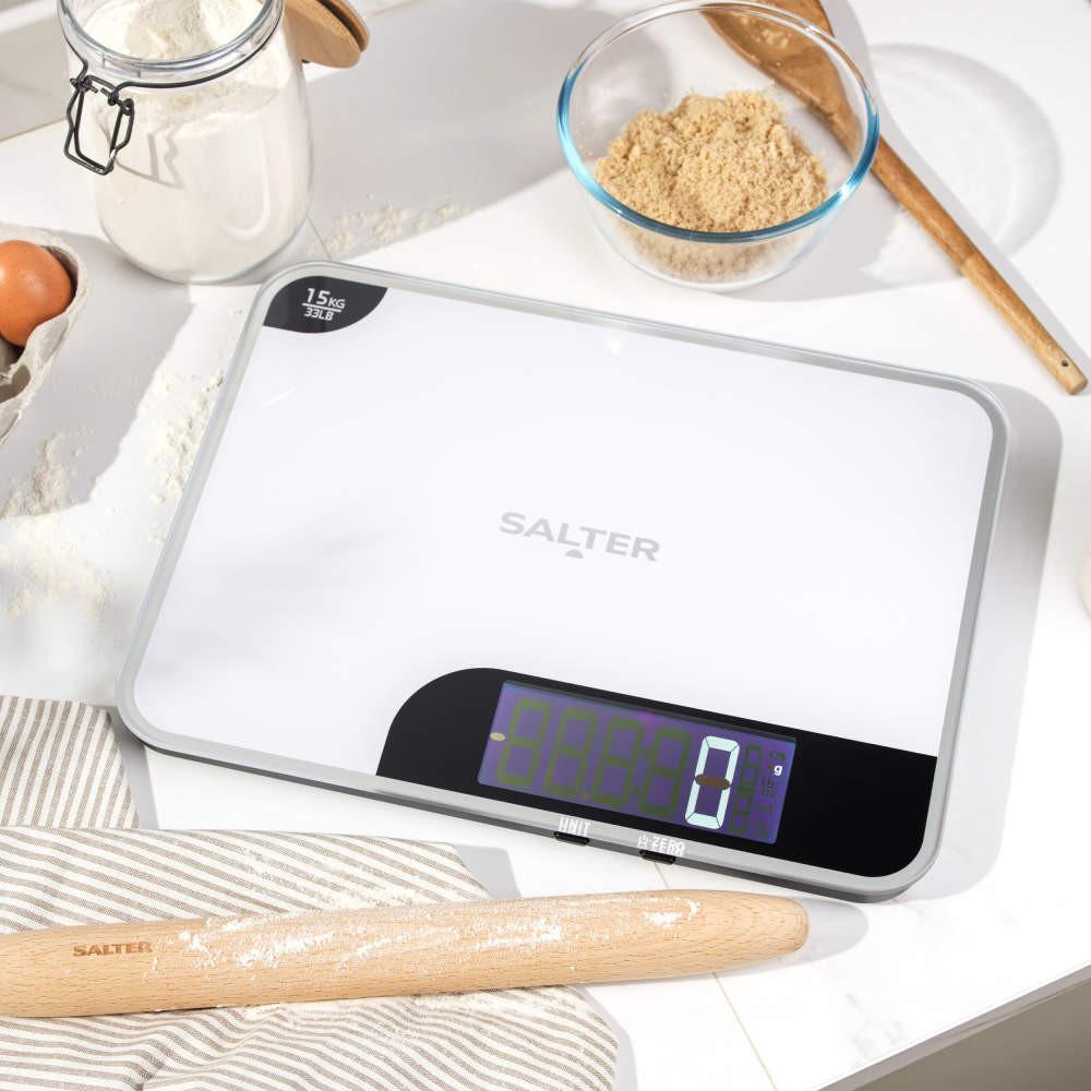 Salter Max 15kg Chopping Board Digital Kitchen Scale