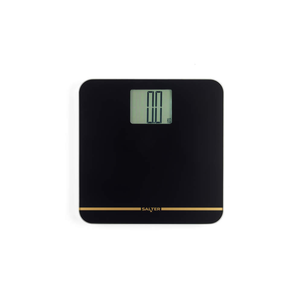 Salter Max Digital Bathroom Scale – Supersize Display Black
