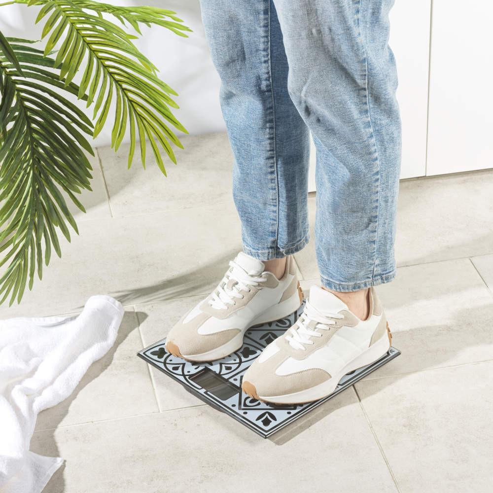 Salter Mediterranean Inspired Digital Bathroom Scale – Electronic