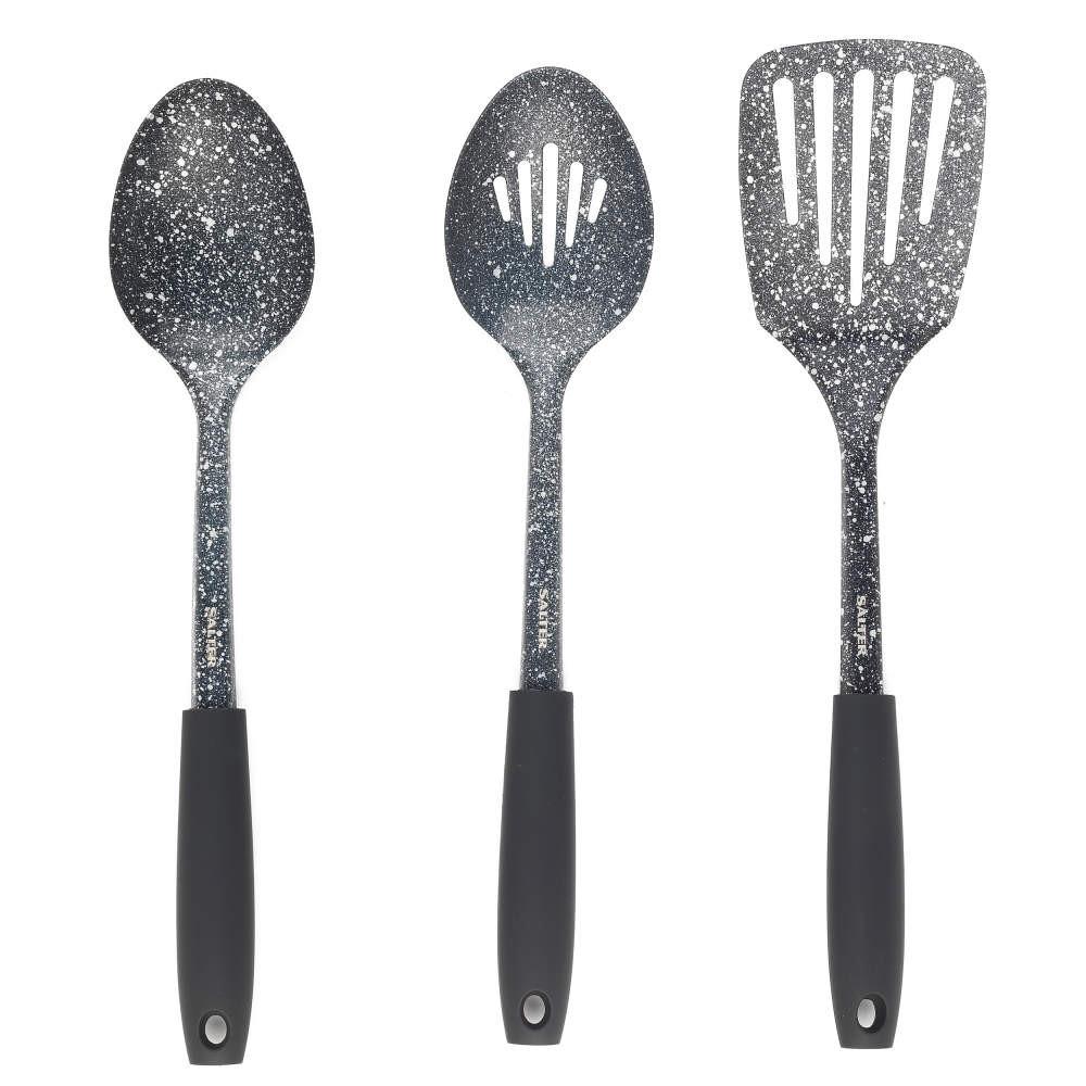 salter Megastone 3-Piece Stainless Steel Utensil Set
