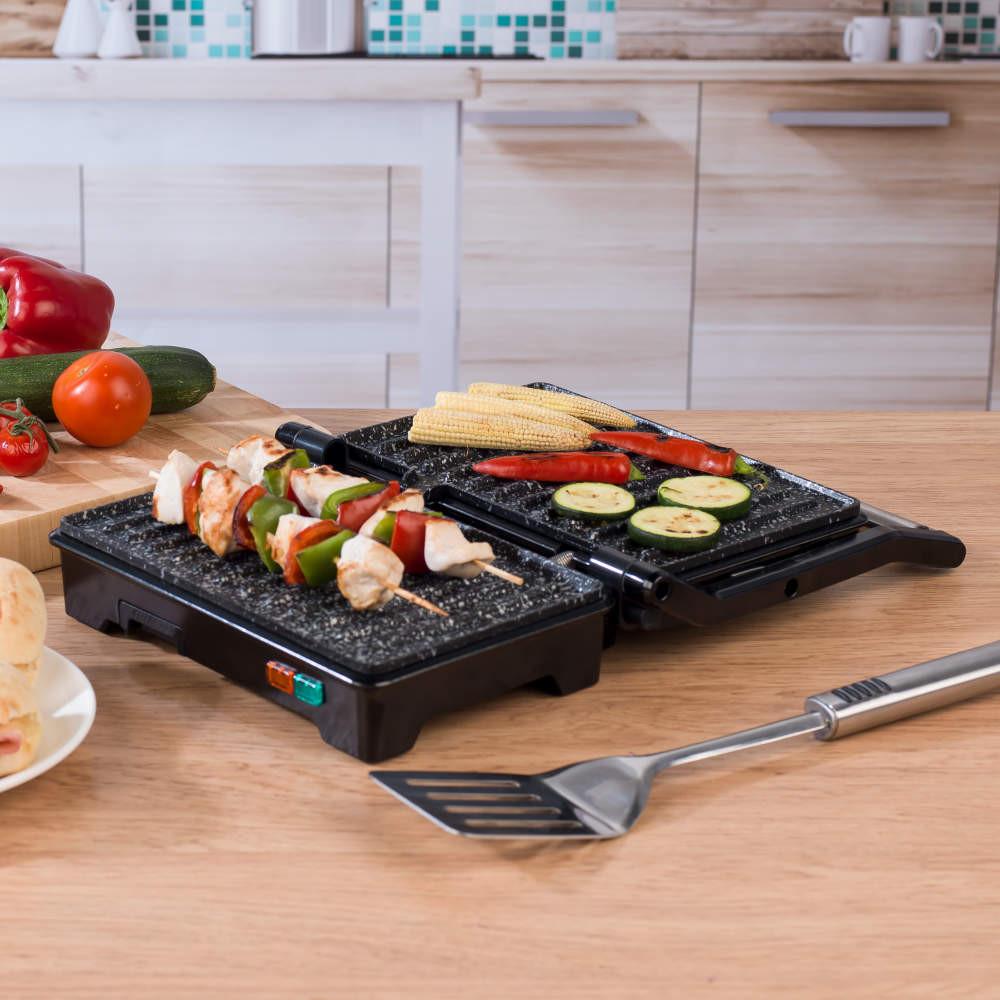 Salter Megastone Fold-Out Health Grill & Panini Maker