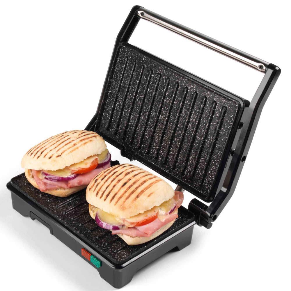 salter Megastone Fold-Out Health Grill & Panini Maker