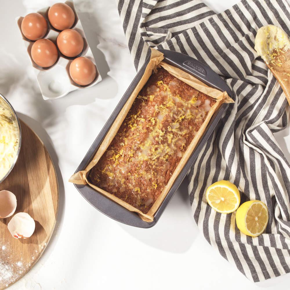 Salter Recycled 28 Cm Loaf Pan – 100% Recycled Carbon Steel Bakeware