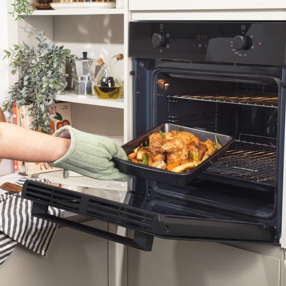 Salter Recycled 38 Cm Roasting Tray – 100% Recycled Carbon Steel Bakeware