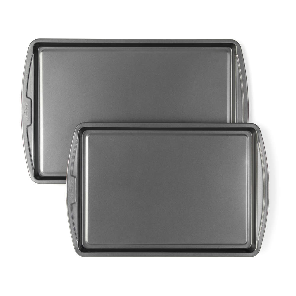 salter Recycled Baking Tray Set – 100% Recycled Carbon Steel Bakeware