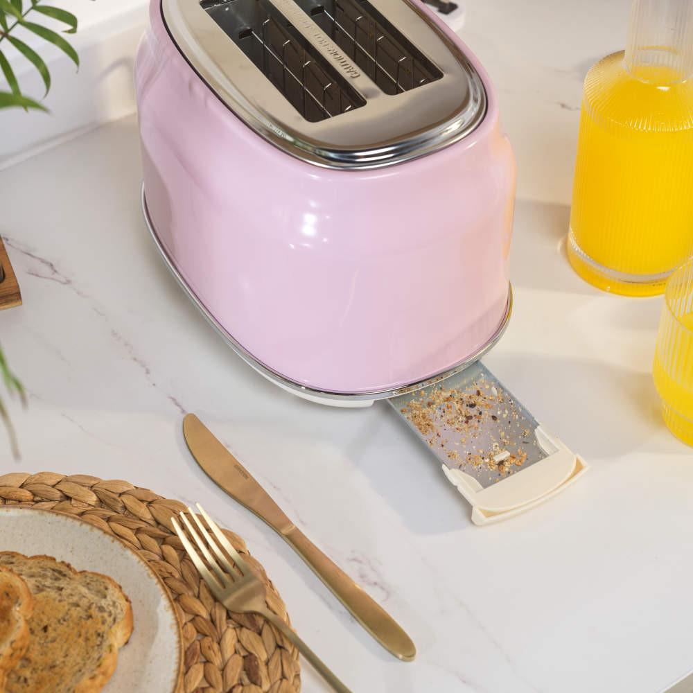 Salter Retro Kettle 2-Slice Toaster & Blender Set - Pink