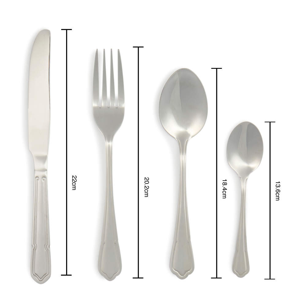 Salter Richmond 48-Piece Cutlery Set - 18/10 Stainless Steel