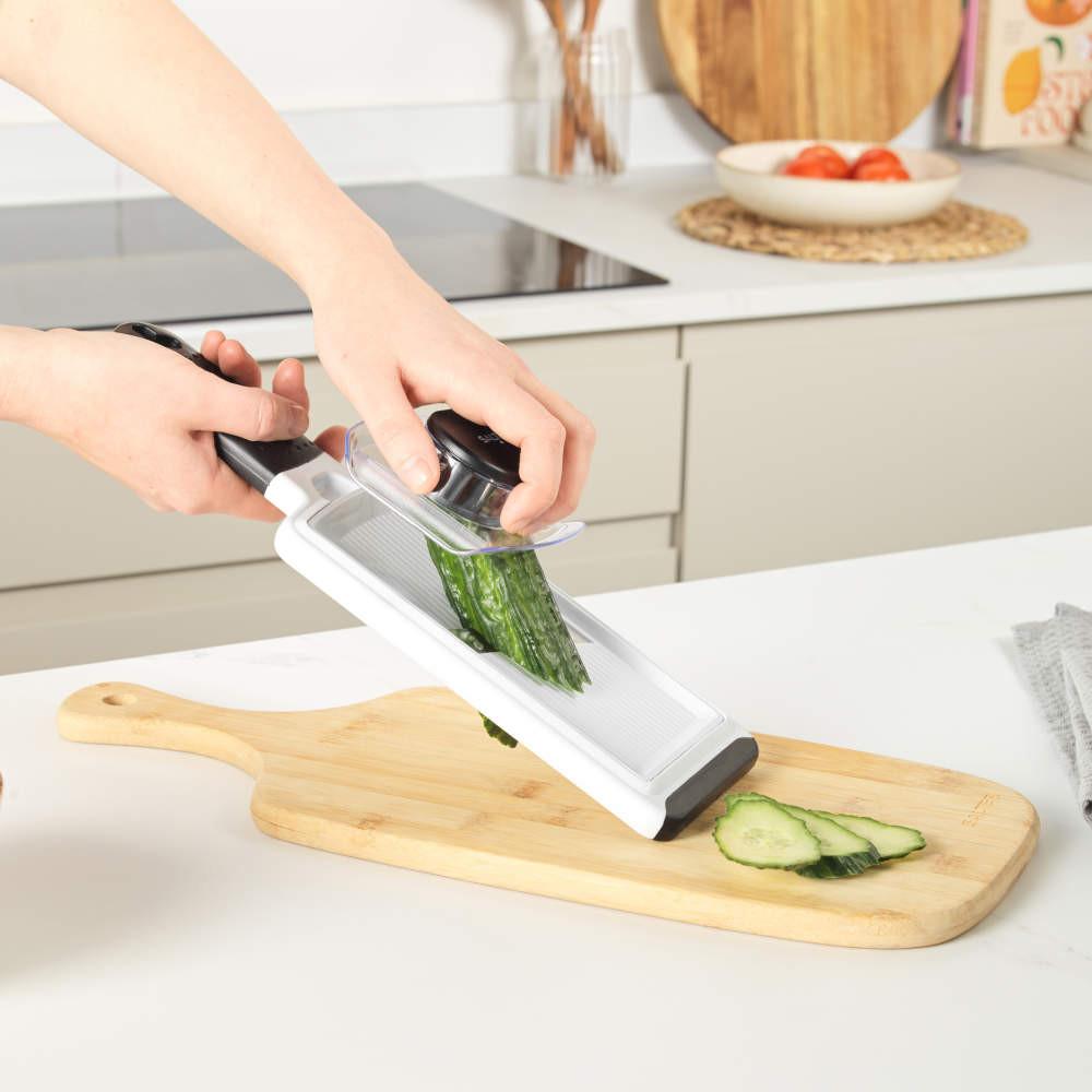 Salter 2 In 1 Mandoline Slicer – White