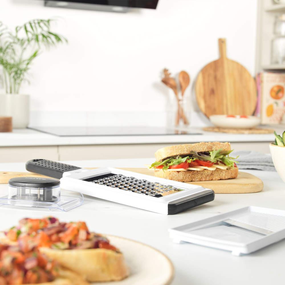 Salter 2 In 1 Mandoline Slicer – White