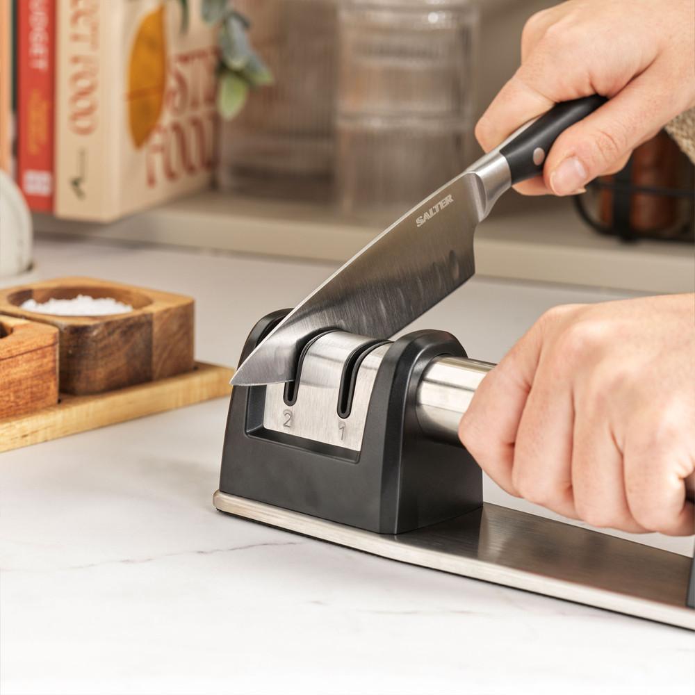 Salter 2-Stage Knife Sharpener