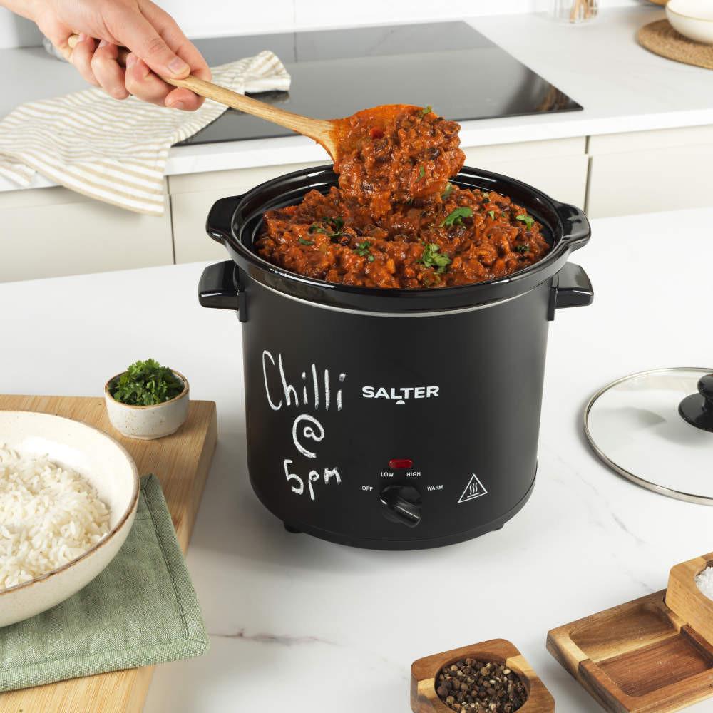Salter 3.5L Chalkboard Slow Cooker