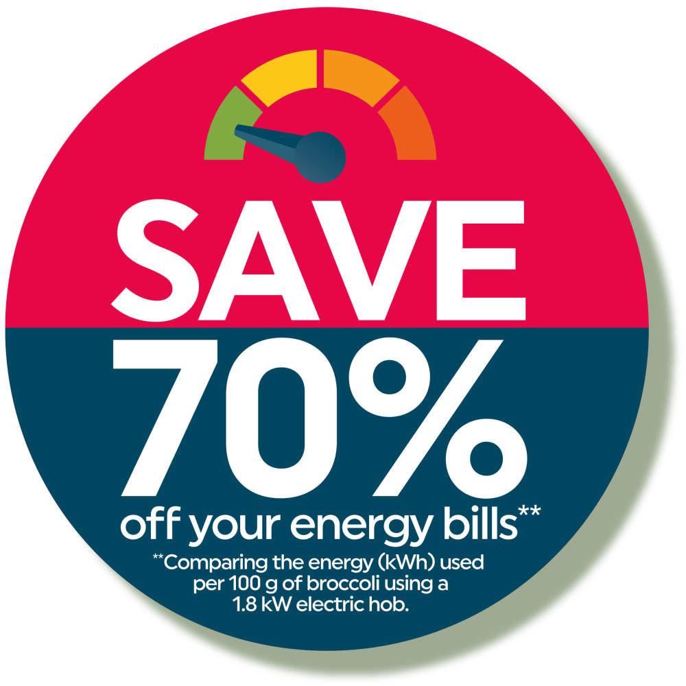 Salter 3-Tier 3L Food Steamer