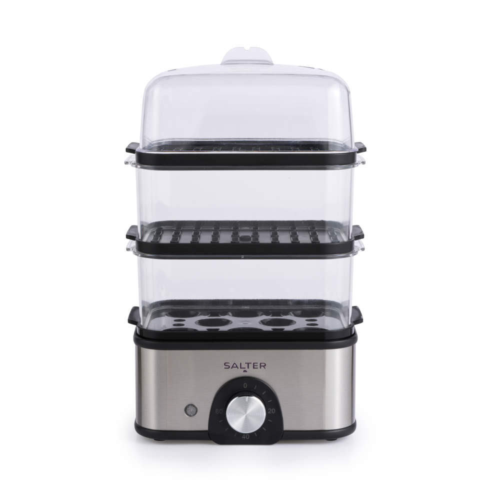 salter 3-Tier 3L Food Steamer