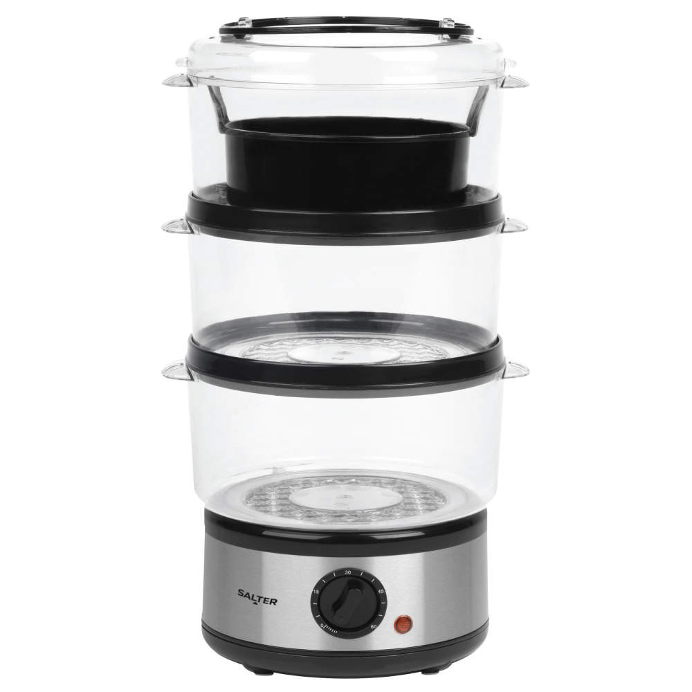salter 3-Tier 7.5L Food Steamer