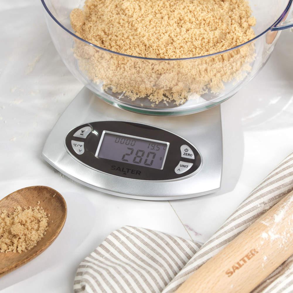 Salter 4-in-1 Digital Kitchen Scale & Bowl