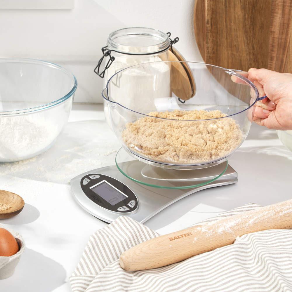 Salter 4-in-1 Digital Kitchen Scale & Bowl