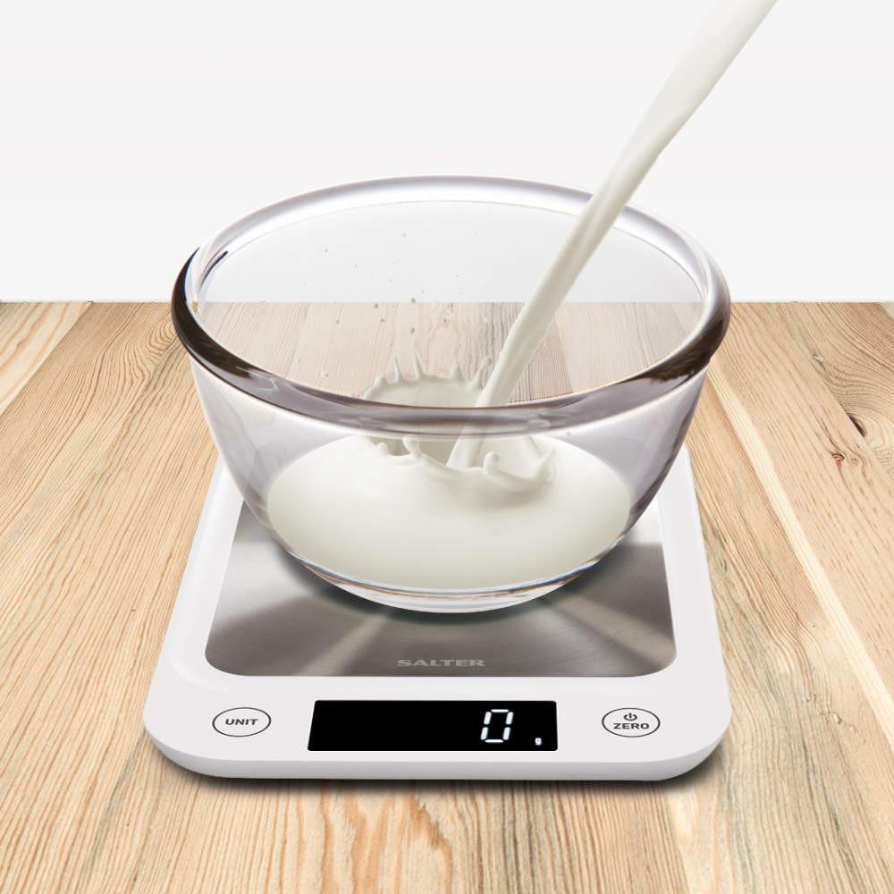 Salter 5kg Digital Kitchen Scale - White