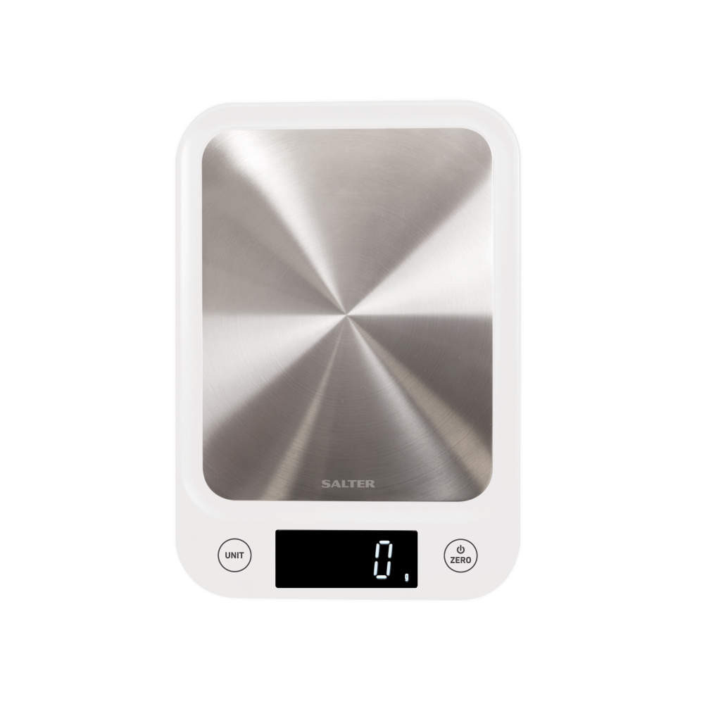 salter 5kg Digital Kitchen Scale - White