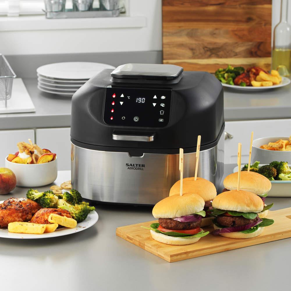 Salter AeroGrill 5-in-1 Air Fryer & Grill - 5.2L