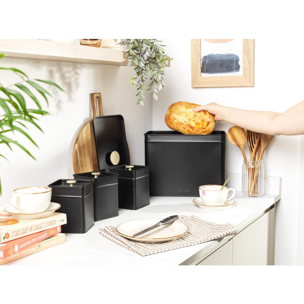 Salter Alchemy 4-Piece Countertop Set - Black/Gold