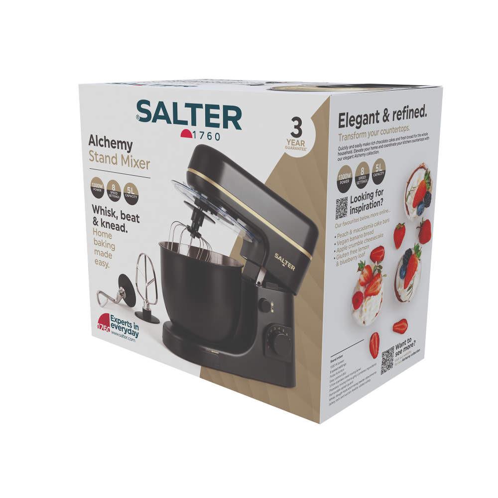 Salter Alchemy Stand Mixer - Black
