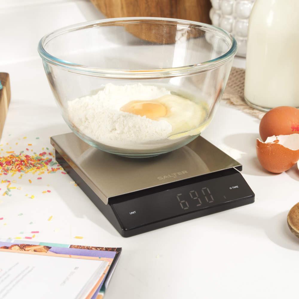 Salter Angled Display Kitchen Scale – Black