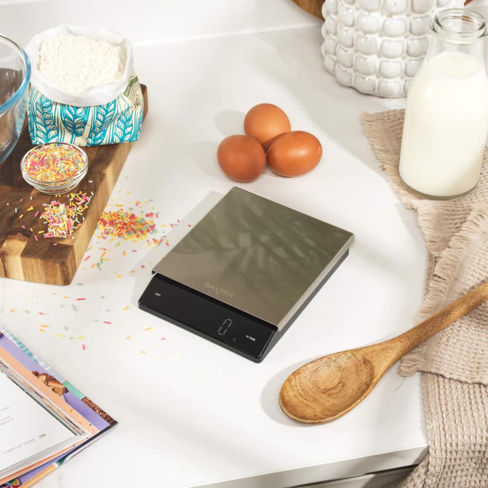 Salter Angled Display Kitchen Scale – Black