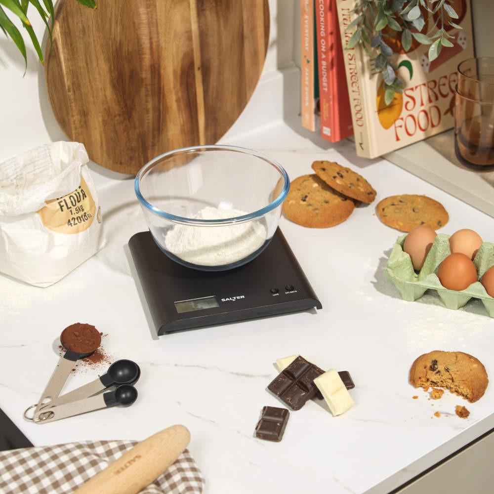 Salter Arc Digital Kitchen Scale - Black