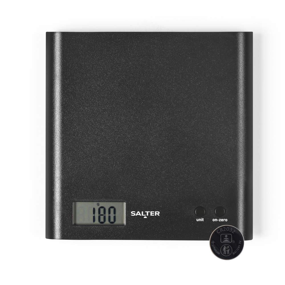 salter Arc Digital Kitchen Scale - Black