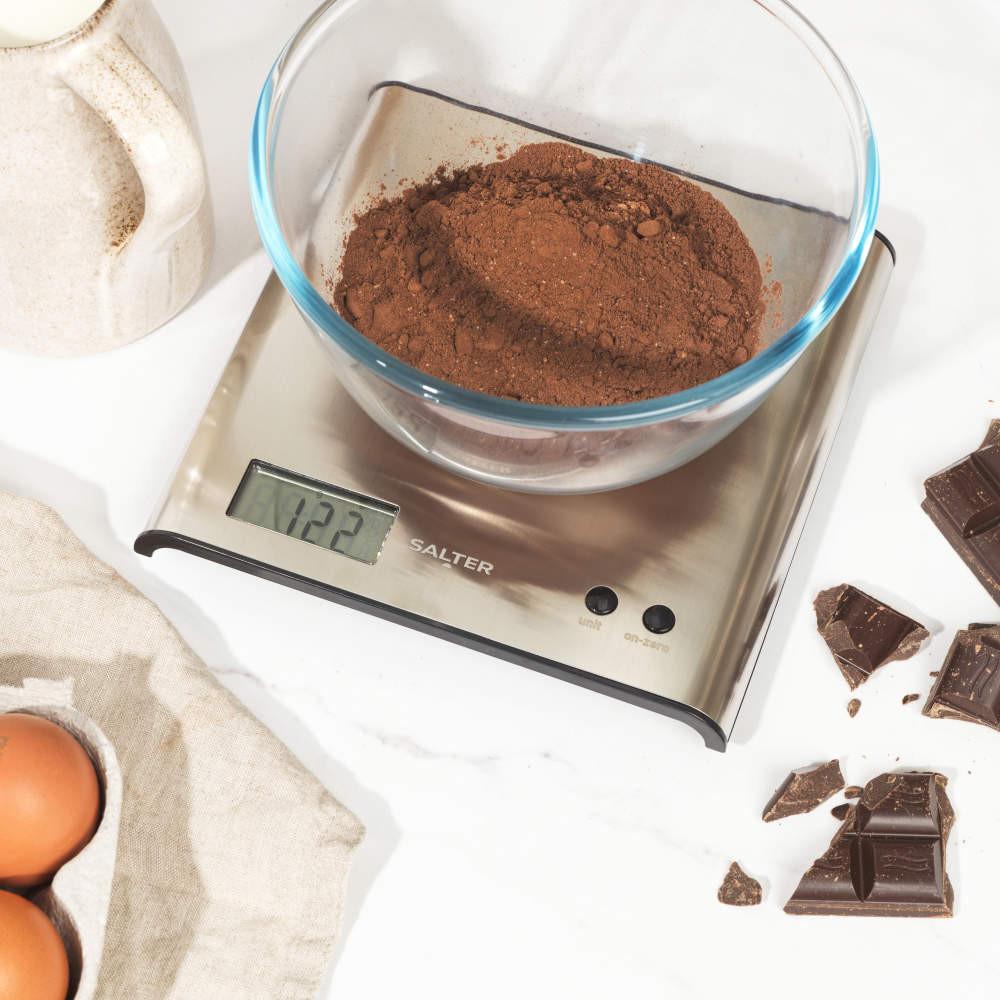 Salter Arc Digital Kitchen Scale - Stainless Steel