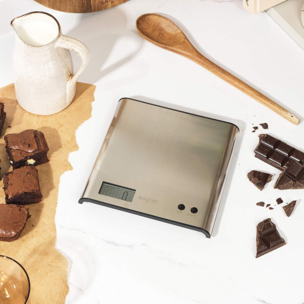 Salter Arc Digital Kitchen Scale - Stainless Steel