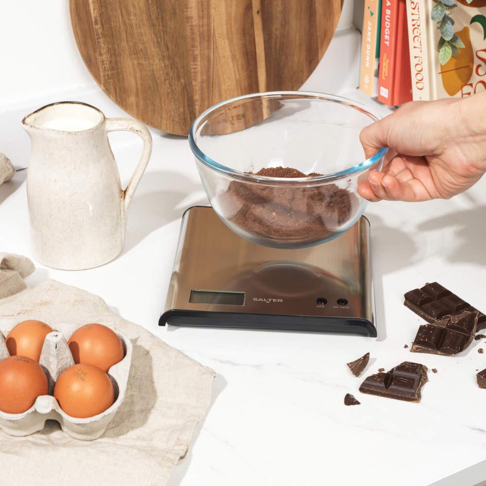 Salter Arc Digital Kitchen Scale - Stainless Steel