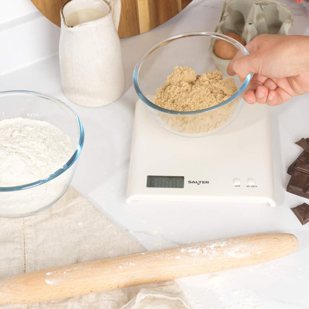 Salter Arc Digital Kitchen Scale - White