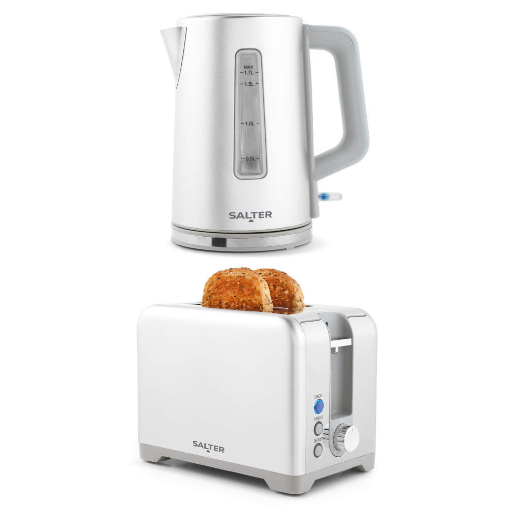salter Aspen 1.7 L Kettle & 2-Slice Toaster