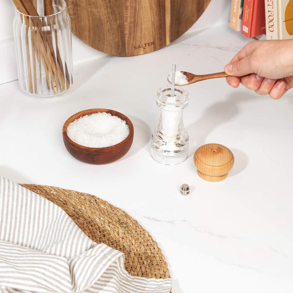 Salter Beech Wood Salt & Pepper Mills