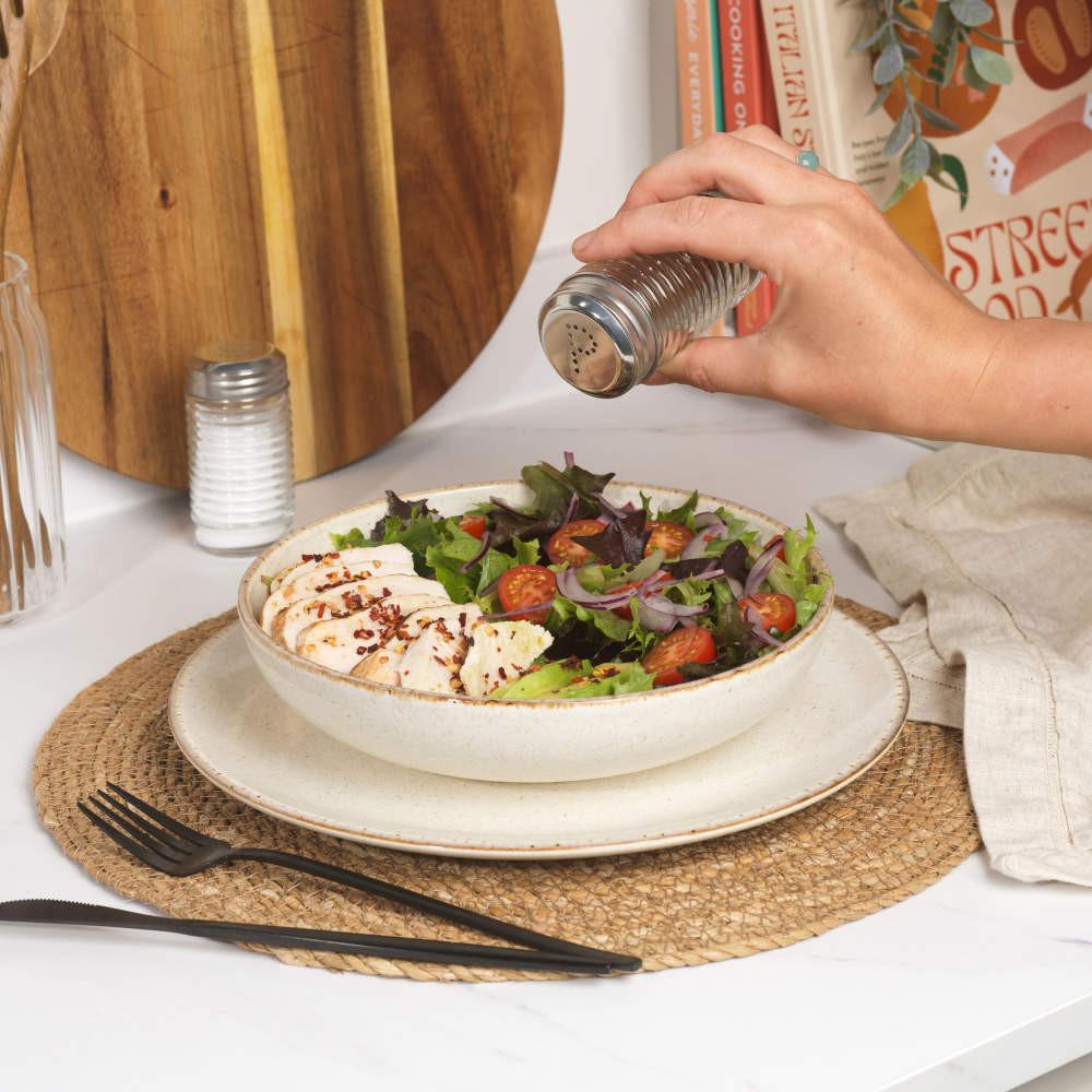 Salter Beehive Glass Salt & Pepper Shaker Set