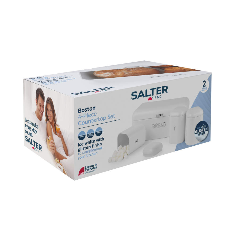 Salter Boston 4-Piece Countertop Set