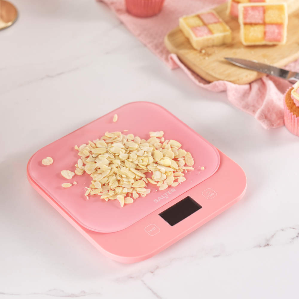 Salter British Bakes Digital Kitchen Scale – Pink