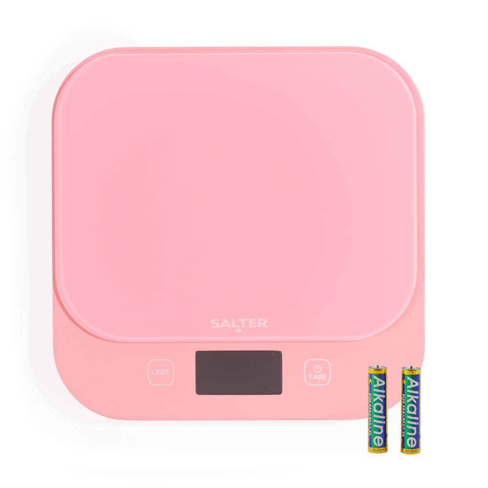 salter British Bakes Digital Kitchen Scale – Pink