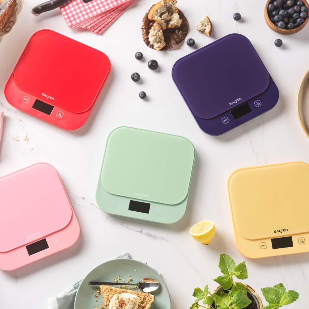 Salter British Bakes Digital Kitchen Scale – Purple