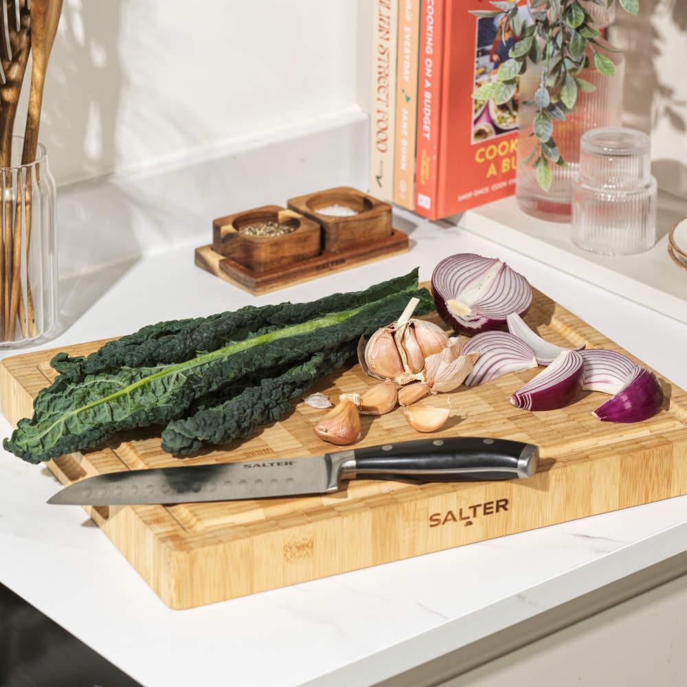 Salter Butcher's Block 42cm Chopping Board