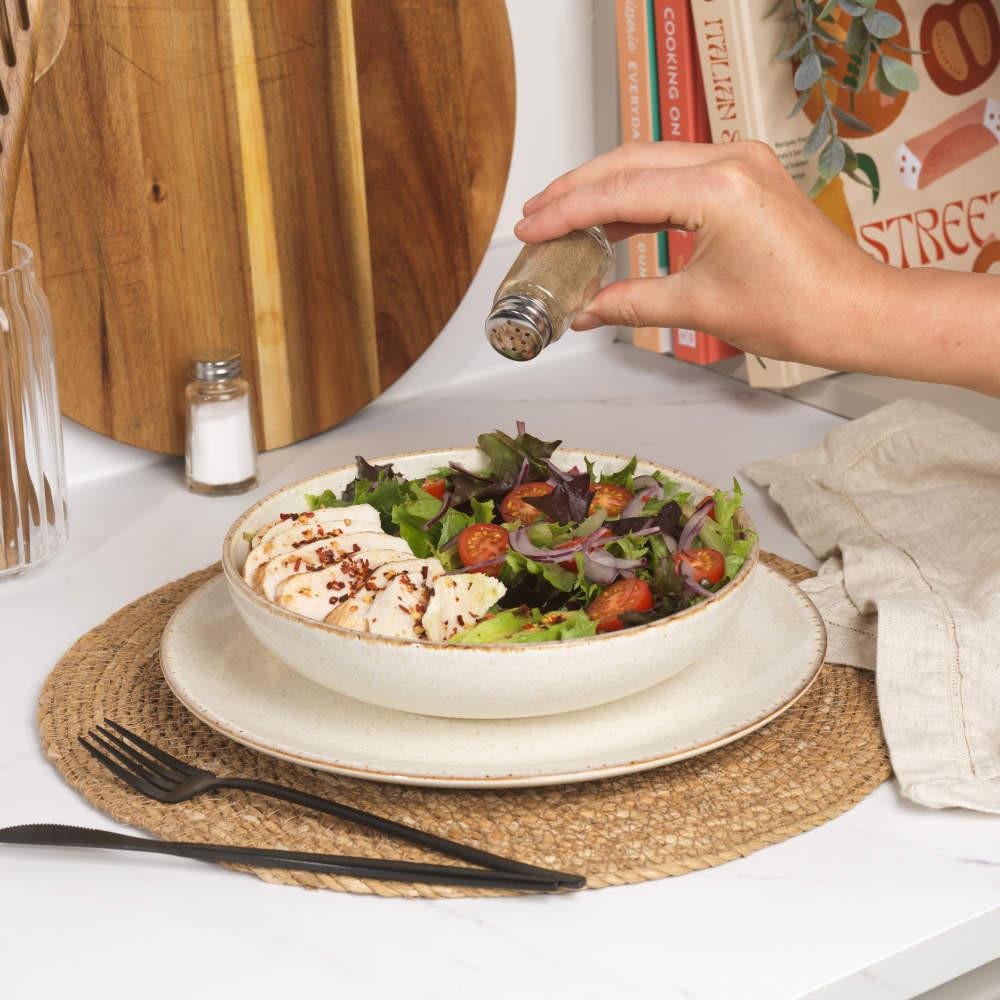 Salter Café Glass Salt & Pepper Shakers