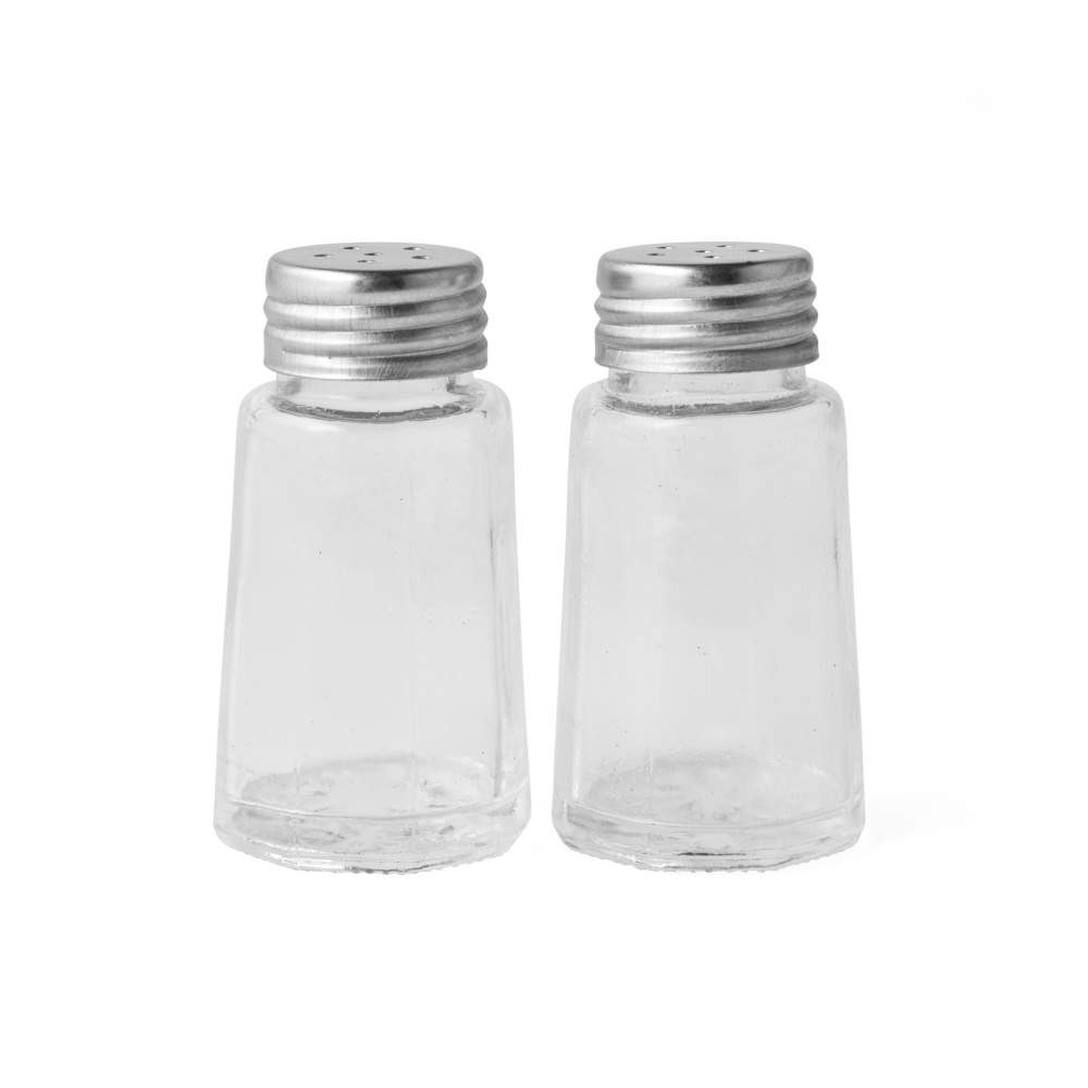 salter Café Glass Salt & Pepper Shakers