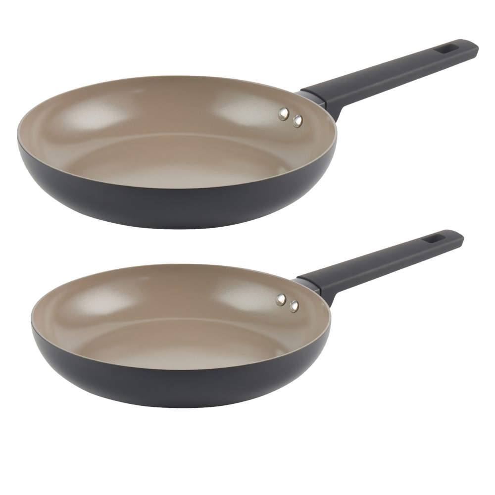 salter Ceramic 2-Piece Frying Pan Set - 24/28cm