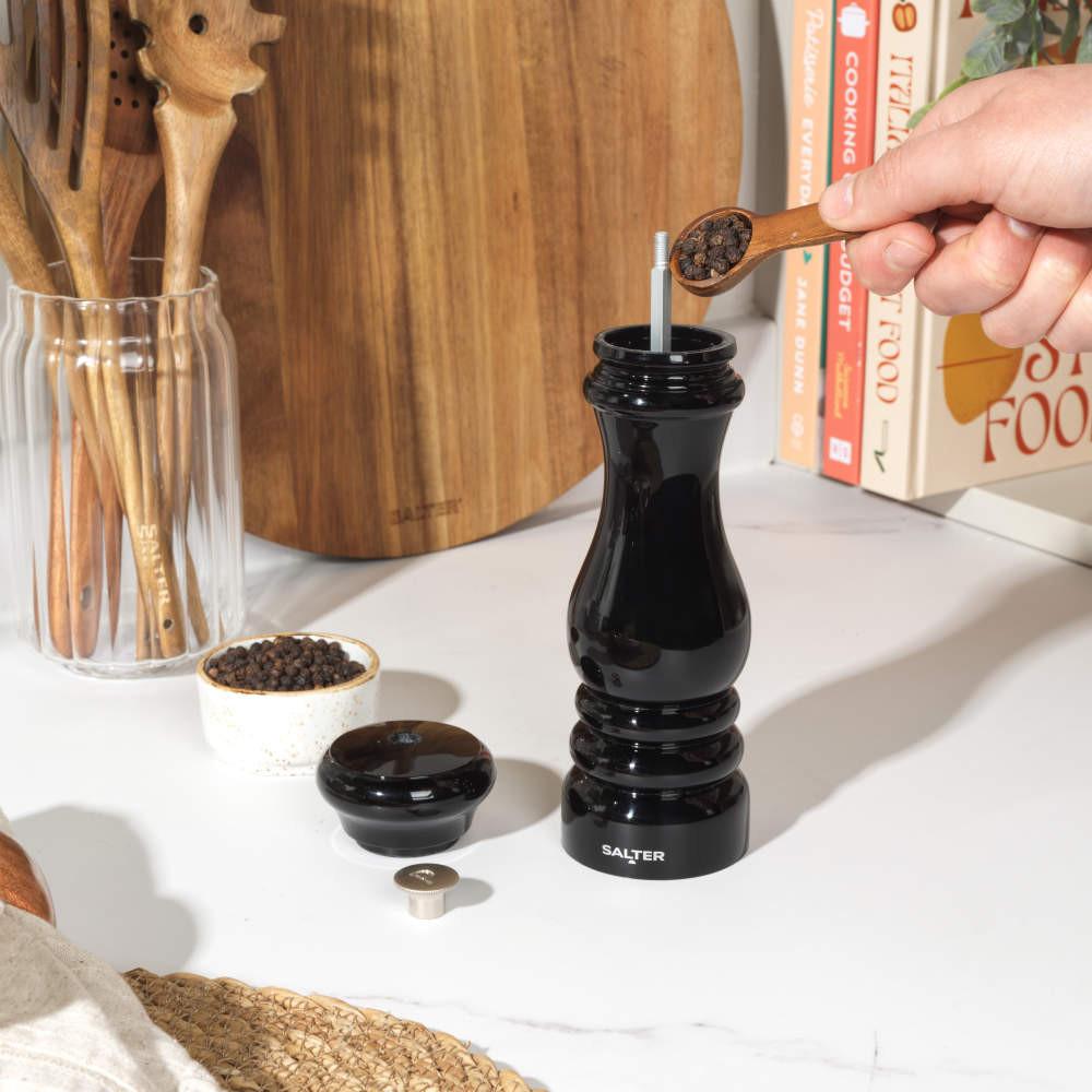 Salter Chester Pepper Mills Set Of 2 - Black