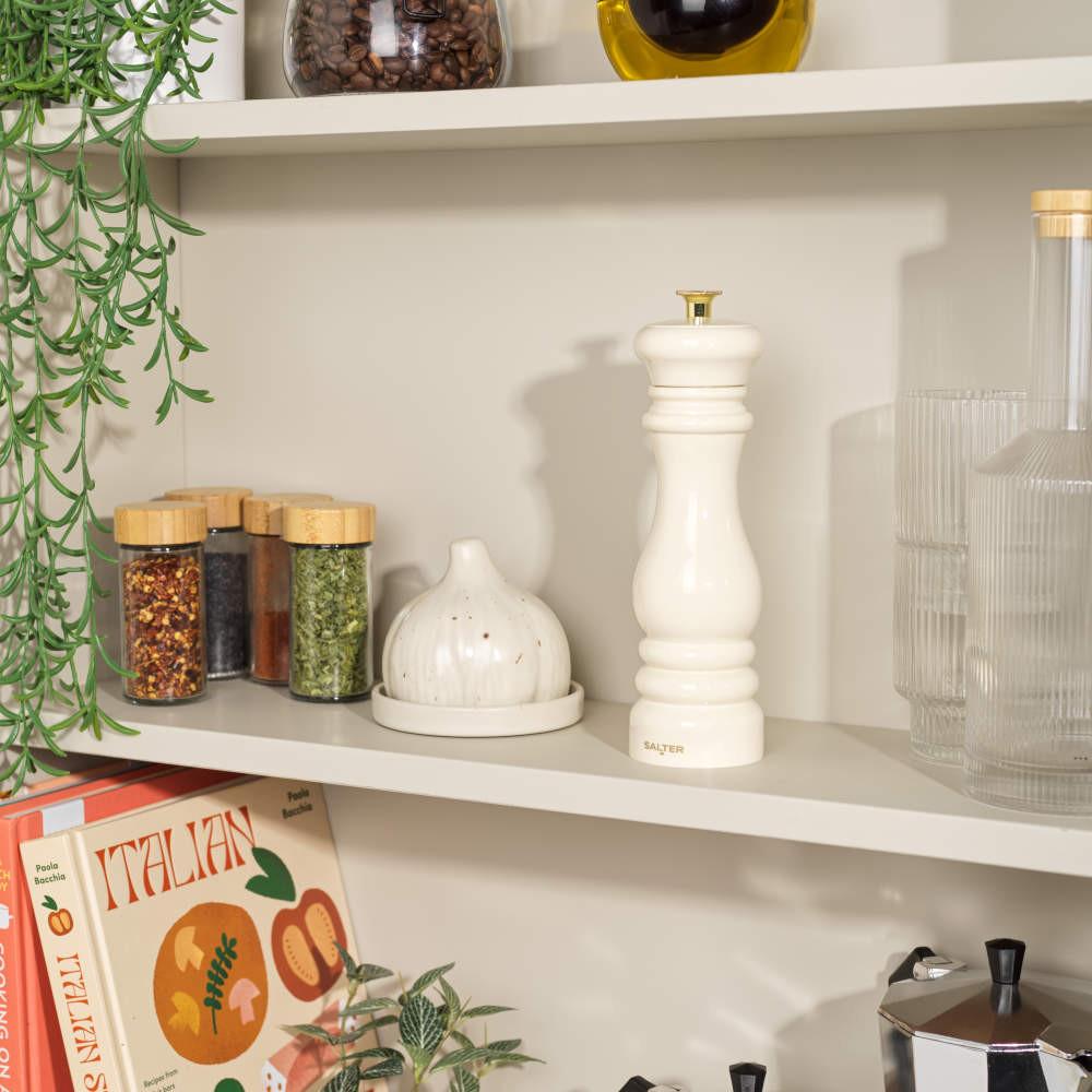 Salter Chester Salt & Pepper Mill - Cream