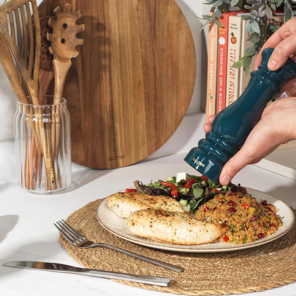 Salter Chester Salt & Pepper Mill - Green