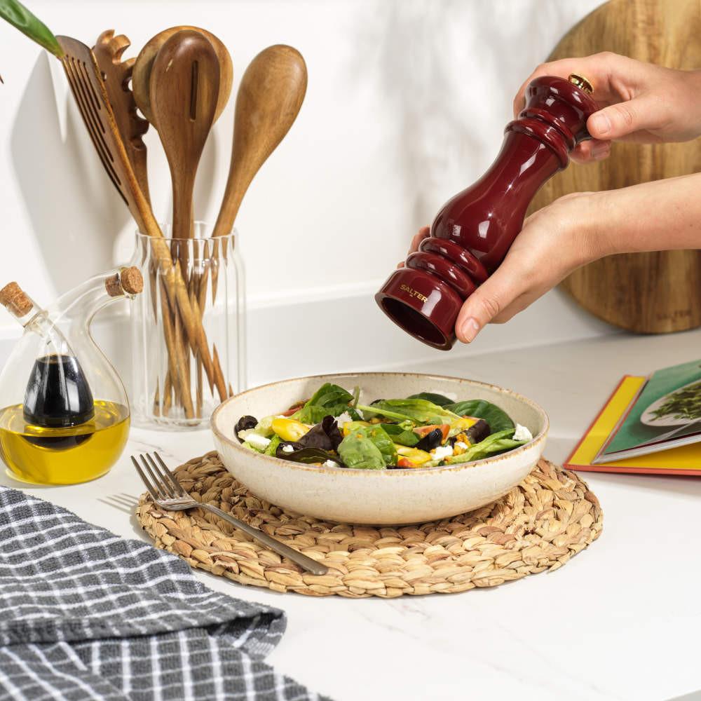 Salter Chester Salt & Pepper Spice Mill - Red