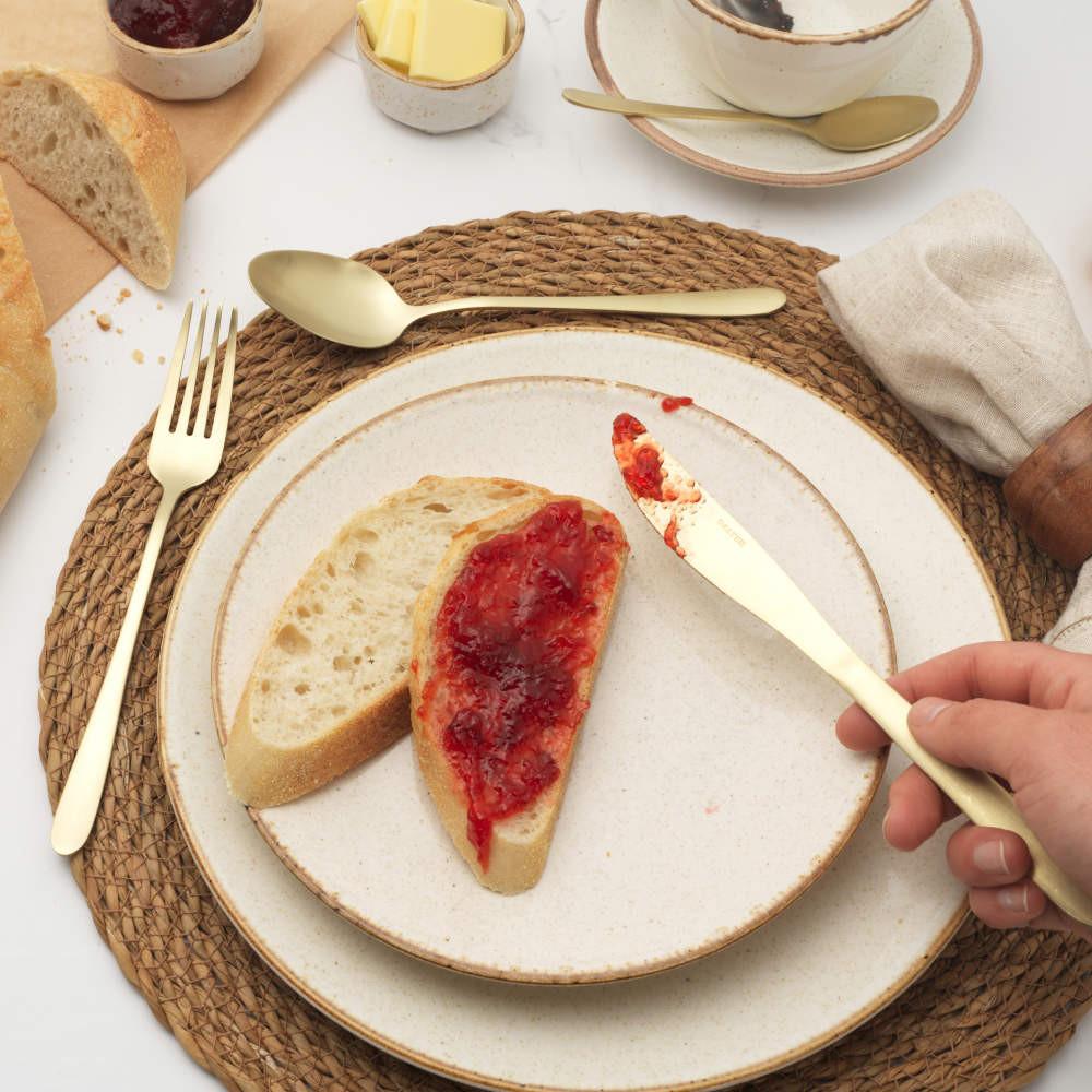 Salter Chiltern 64 Piece Cutlery Set - Gold